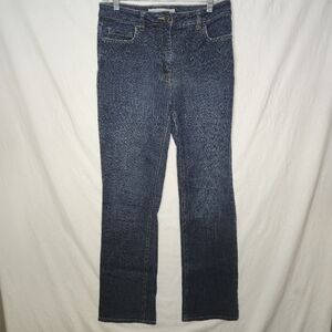 Denver Hayes Ladies Denim Bkue Jeans Size 8 X 34